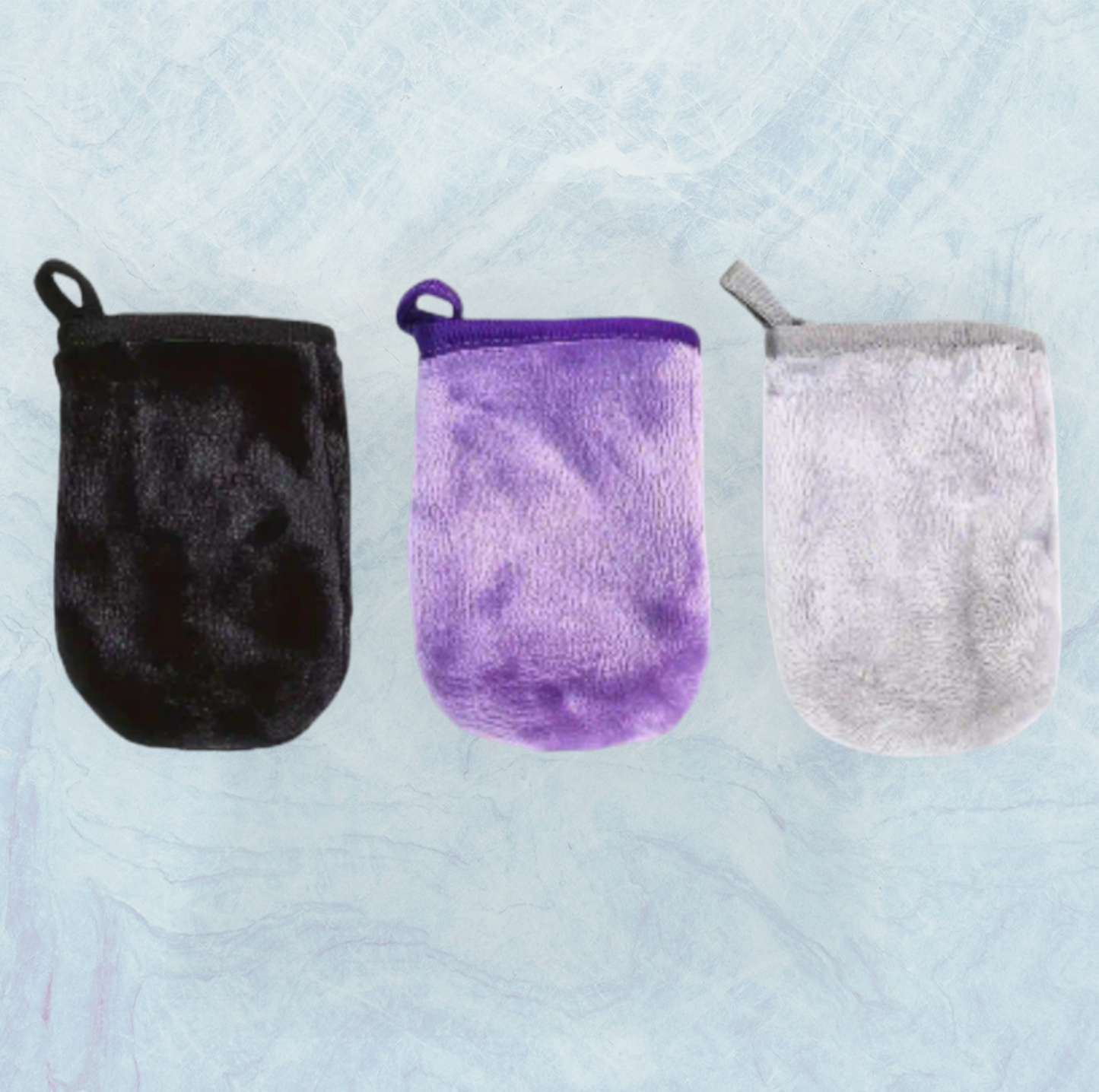 ACCESSOIRES Gant En Tissu Microfibre Polaire Pour Le Démaquillage