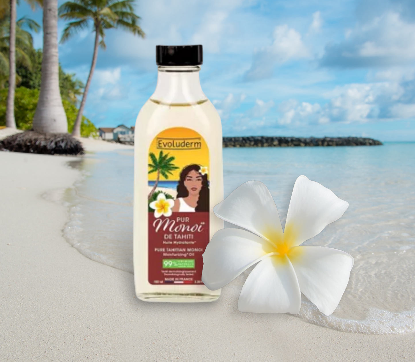 GAMME Pur Monoï de Tahiti Huile Hydratante