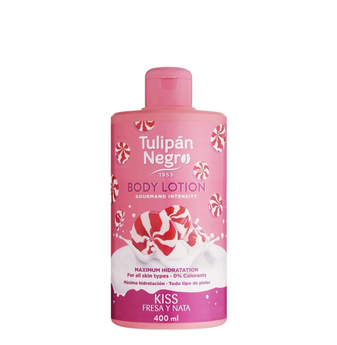 Soins corps Lotion corporelle parfum gourmand Fraise Chantilly