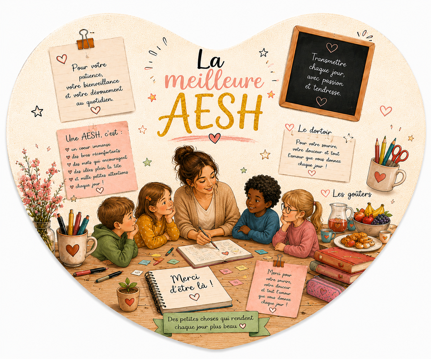 Magnet AESH fin d'année