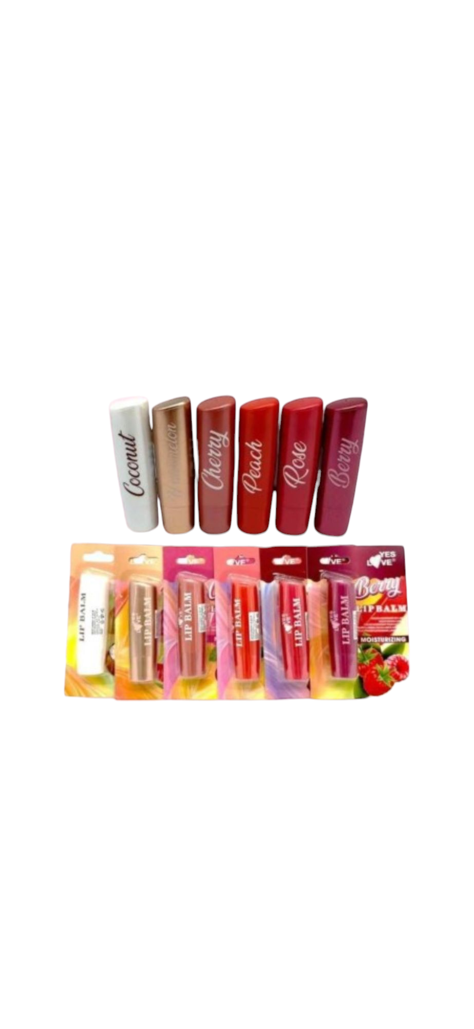 Lèvres BAUME À LÈVRES COLORÉS ET FRUITÉS