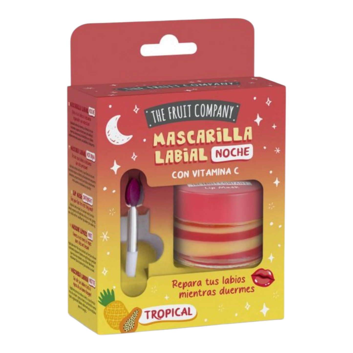 Lèvres Tropical Masque de Nuit à la Vitamine C
