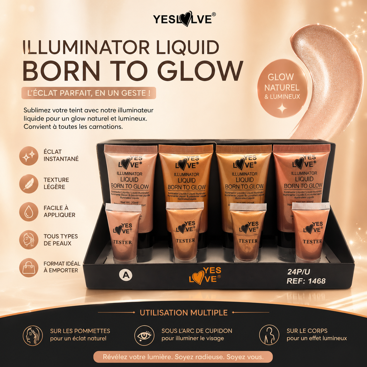 Teint CRÈME ILLUMINATRICE