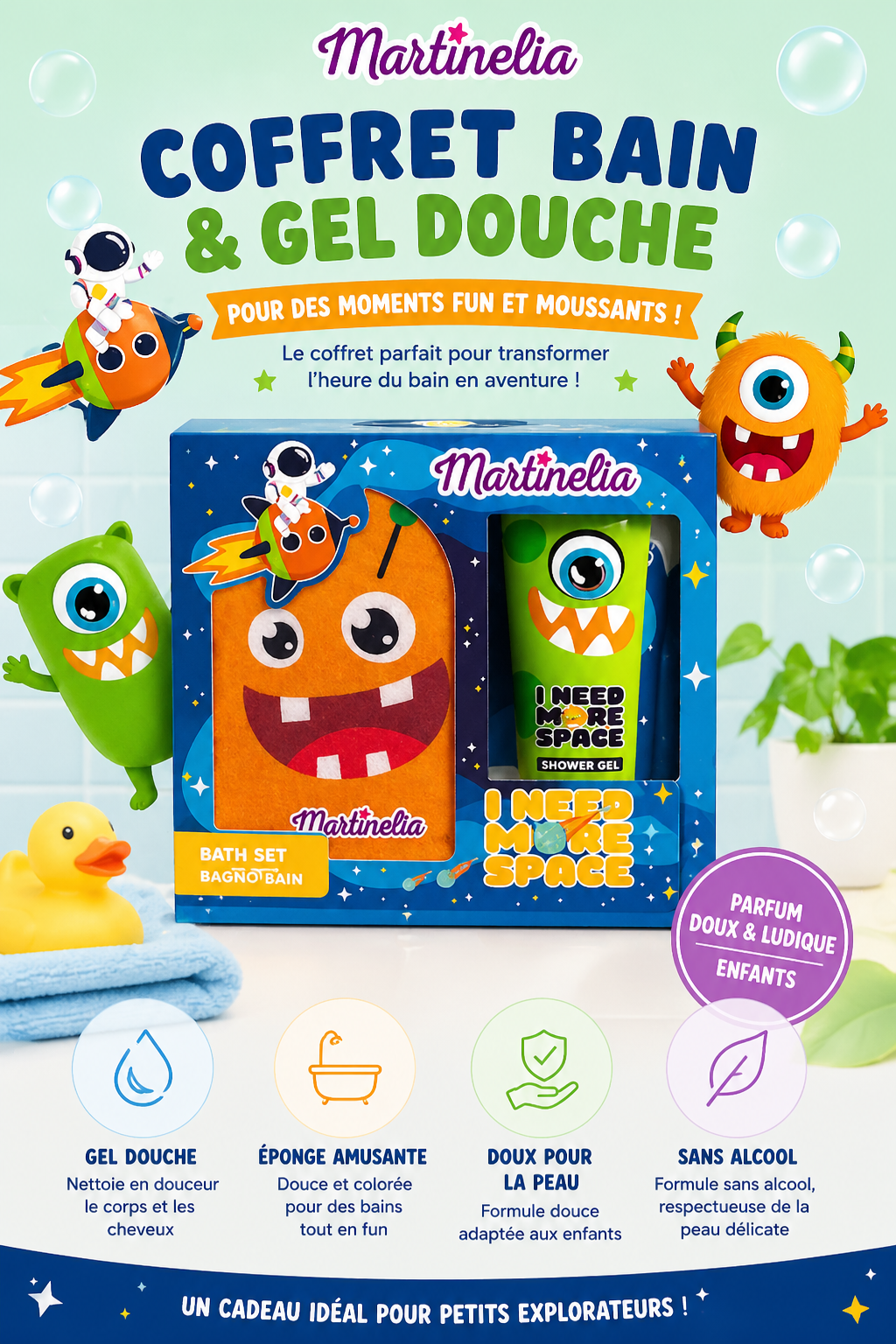Enfants coffret i need more space 2 pièces