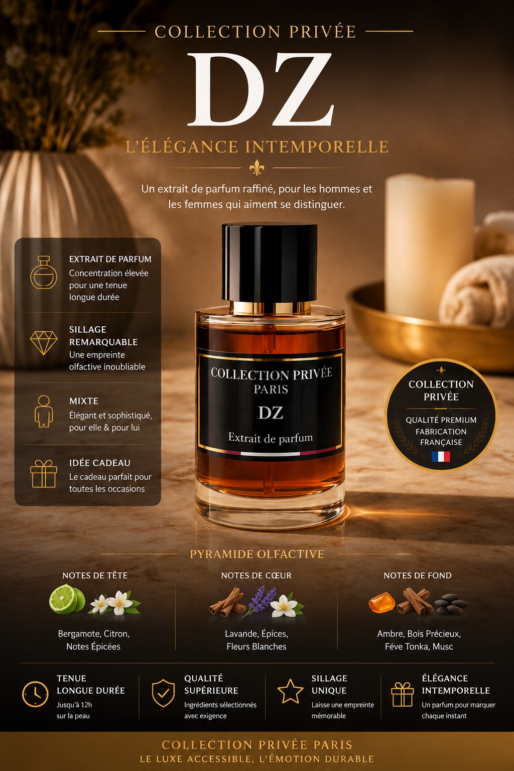 Parfum hommes DZ