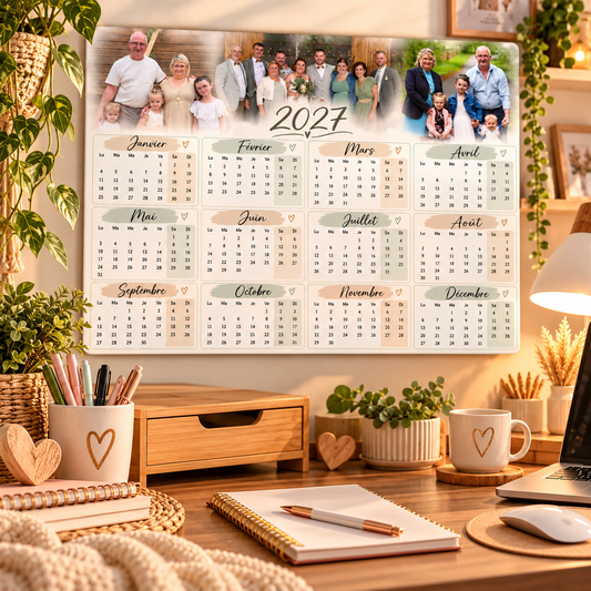 Calendrier magnétique 2027