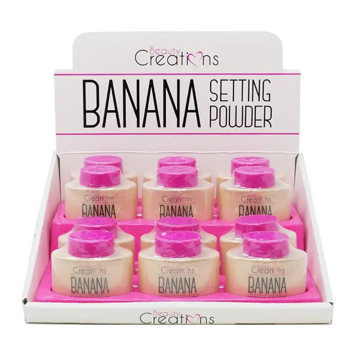 TEINT Poudre fixante à la banane