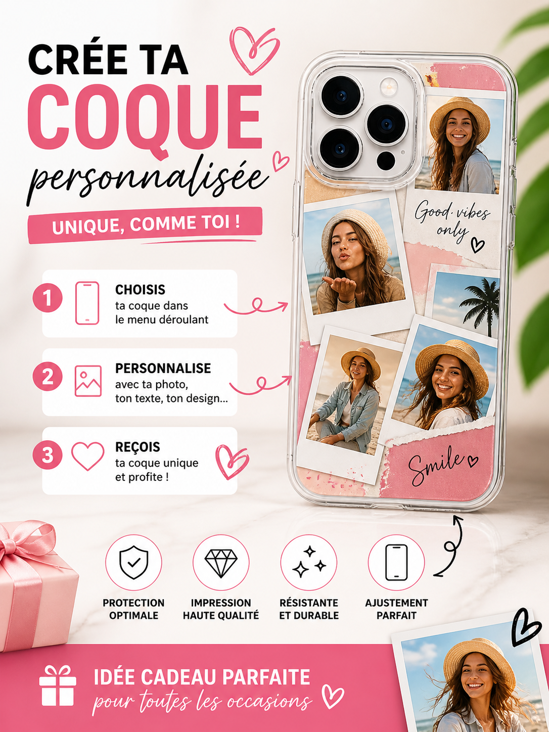 PERSONNALISE  ta coque