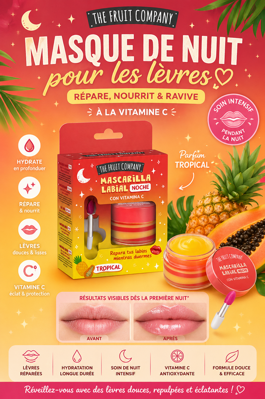 Lèvres masque de nuit