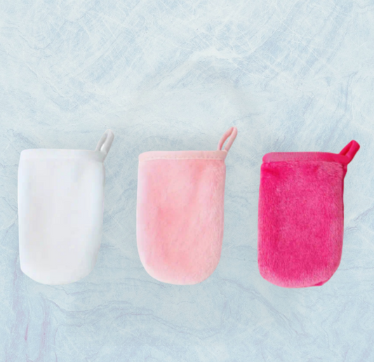 ACCESSOIRES Gant En Tissu Microfibre Polaire Pour Le Démaquillage