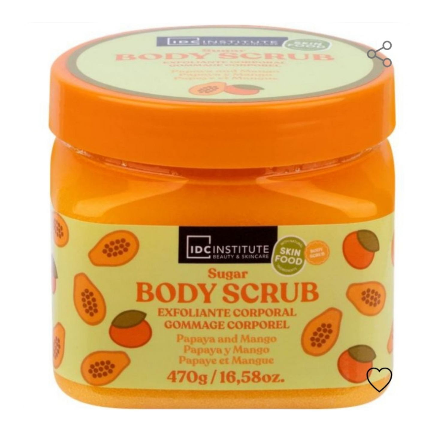 Soins corps  Exfoliant Papaye & Mangue