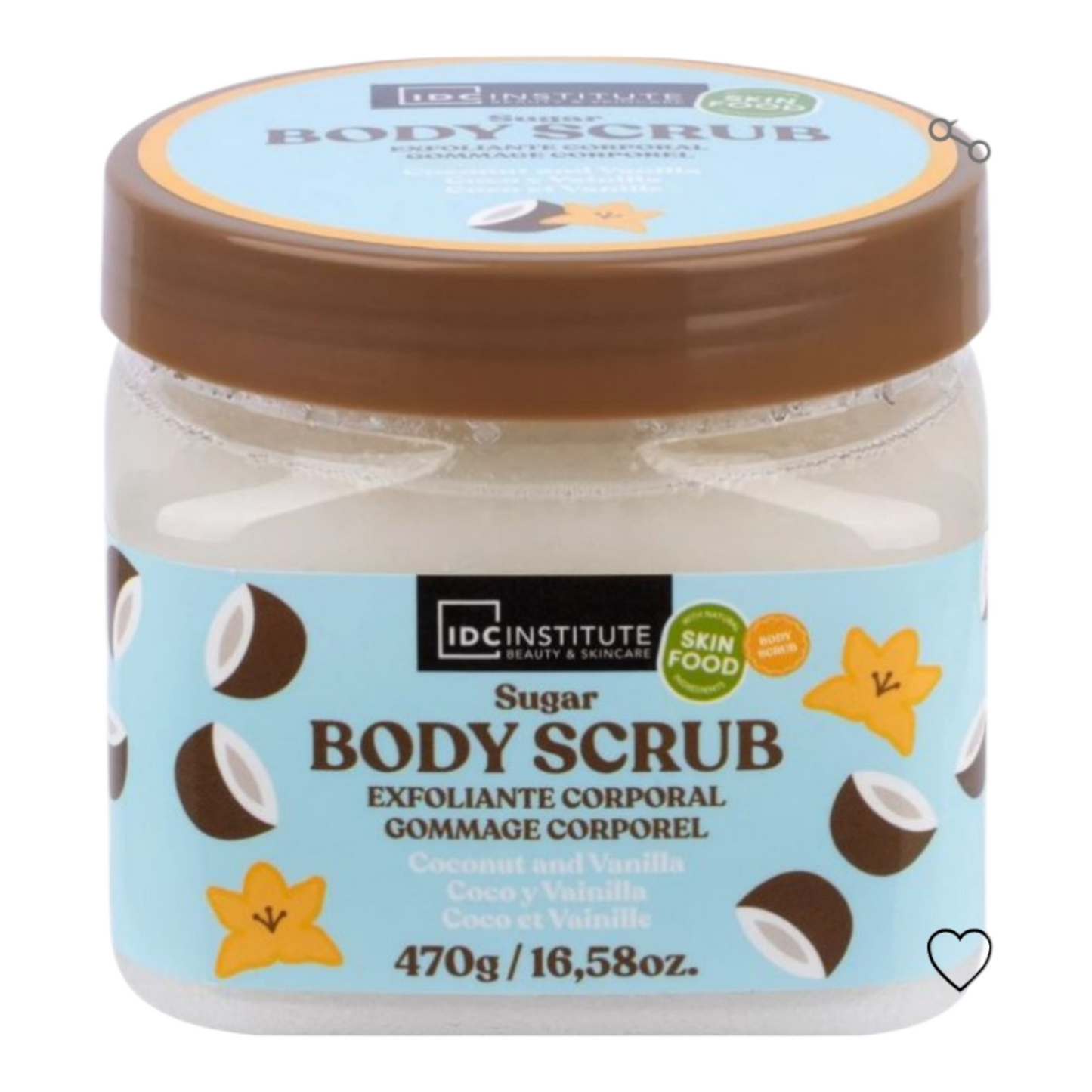 Soins corps Exfoliant Coco et Vanille