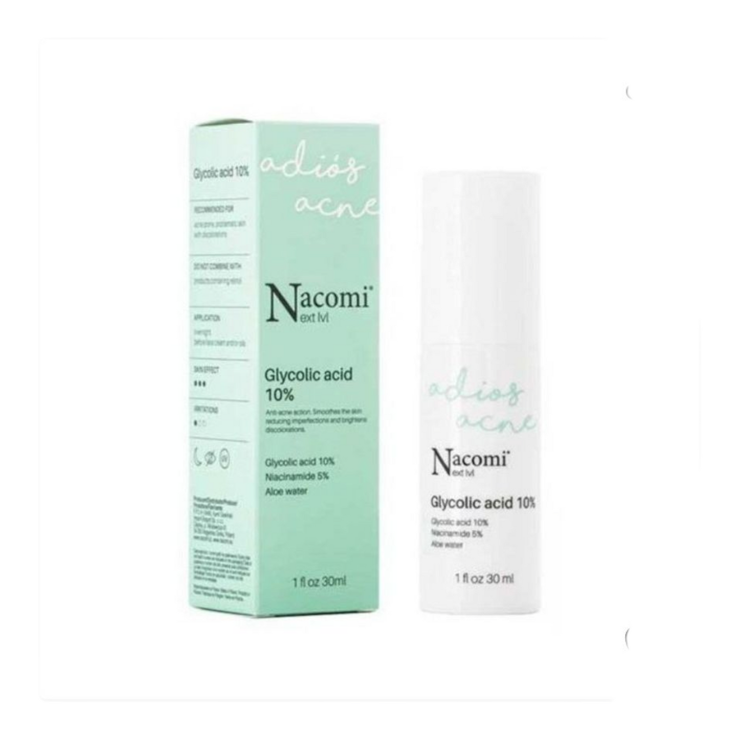 Routine Visage Anti Acné Sérum Acide glycolique