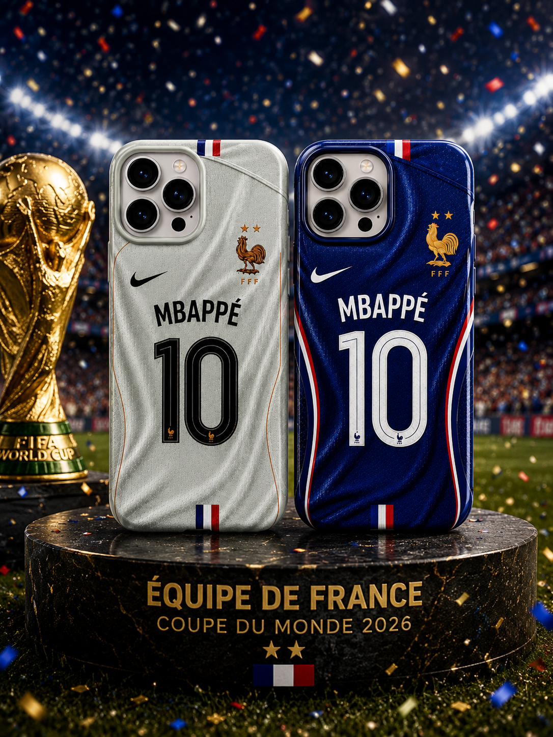 Coque allée les bleu