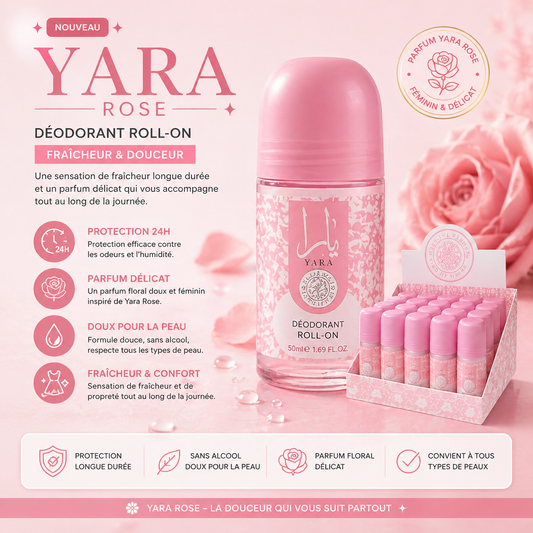 Soins corps Deodorant yara rose