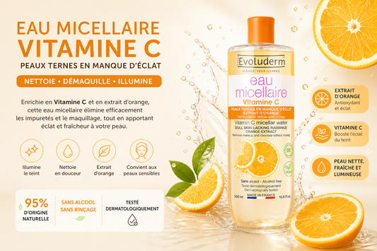 Routine visage Eau Micellaire Démaquillante Vitamine C