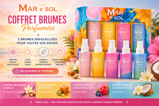 Brumes Coffret 4 Mini Brumes Mar E Sol
