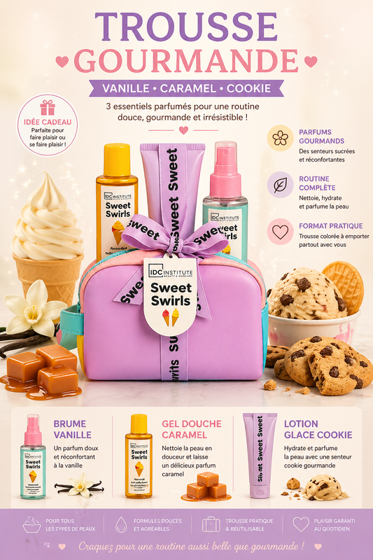 Bain et Douche Coffret bain sweet swirls 4 pièces