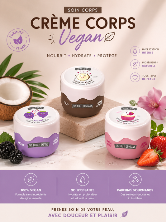 SOINS CORPS crème VEGAN