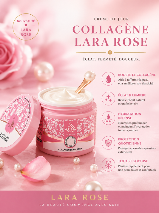 Routine visage Crème visage collagène pinky  dubai