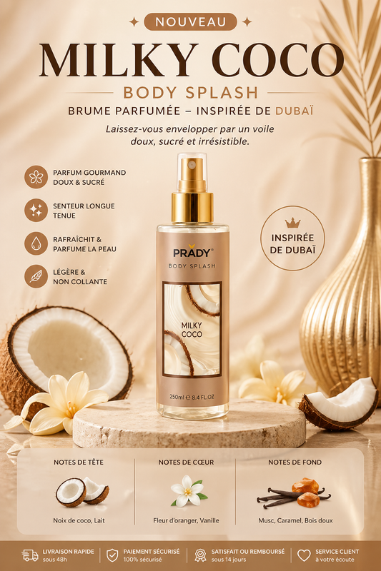 Brume lait coco