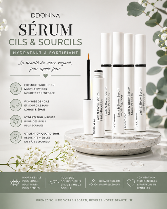 Yeux SÉRUM HYDRATANT ET FORTIFIANT CILS ET SOURCILS