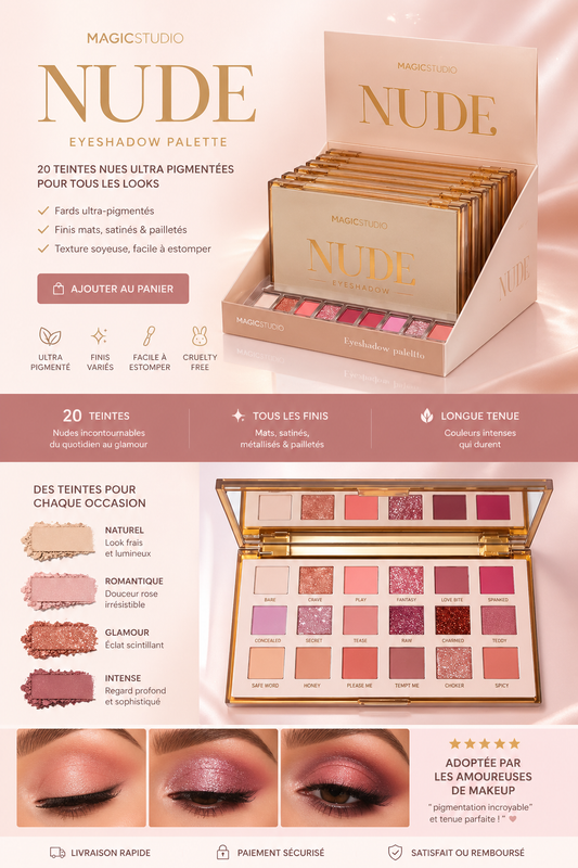 Yeux Palette grande palette Nude