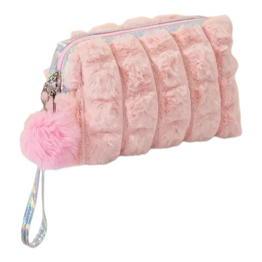 Accessoires trousse maquillage en peluche