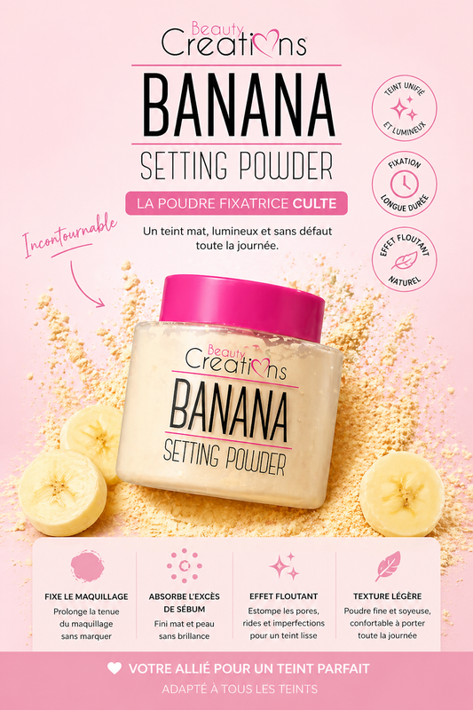 TEINT Poudre fixante à la banane