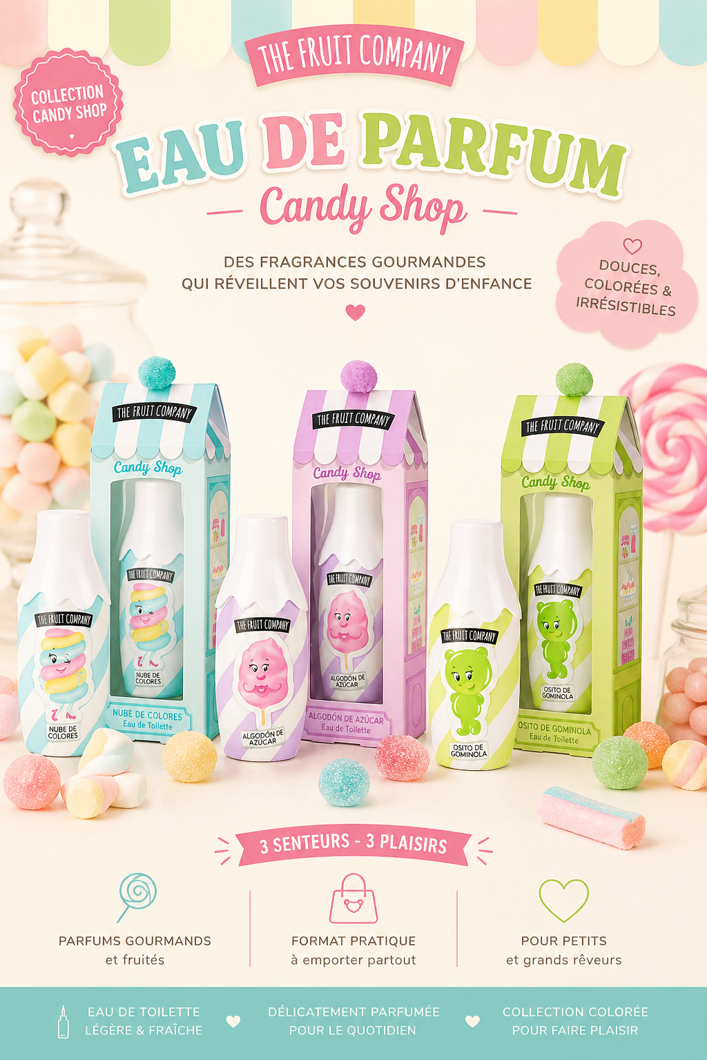 Eau de toilette gourmande