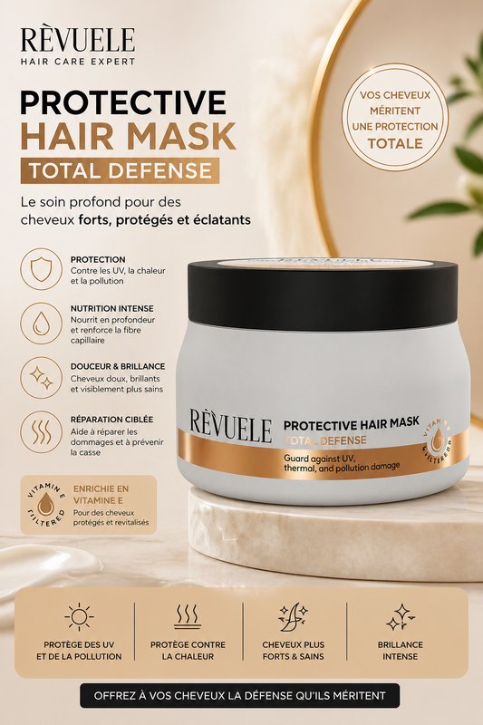 Cheveux Femme Masque Cheveux Abimés Après-Soleil