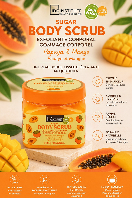 Soins corps  Exfoliant Papaye & Mangue