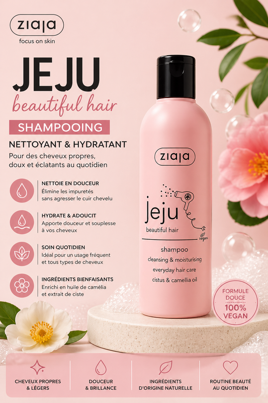 Cheveux Femme Shampooing Purifiant pour Cheveux Gras