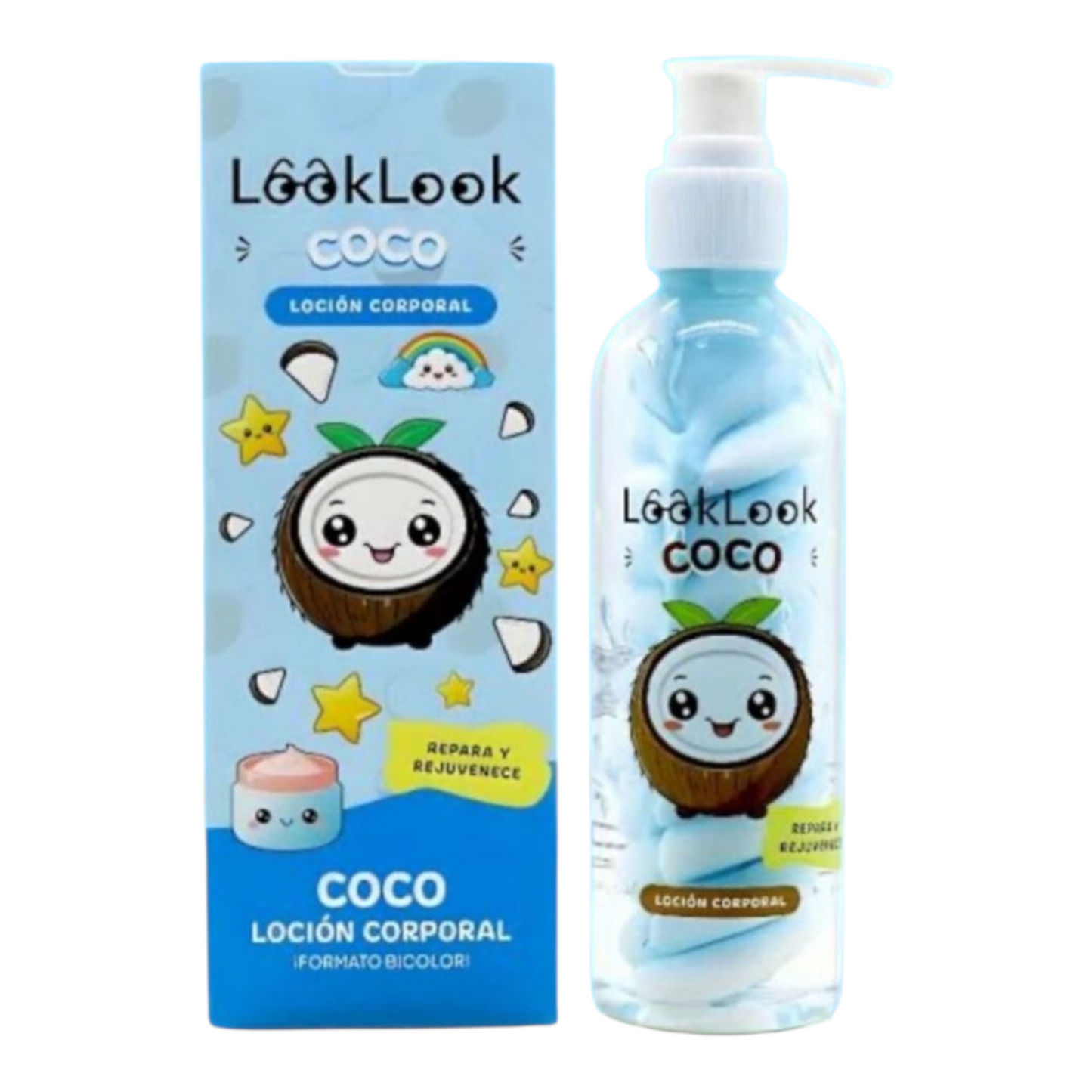 Soins corps bicolor coco