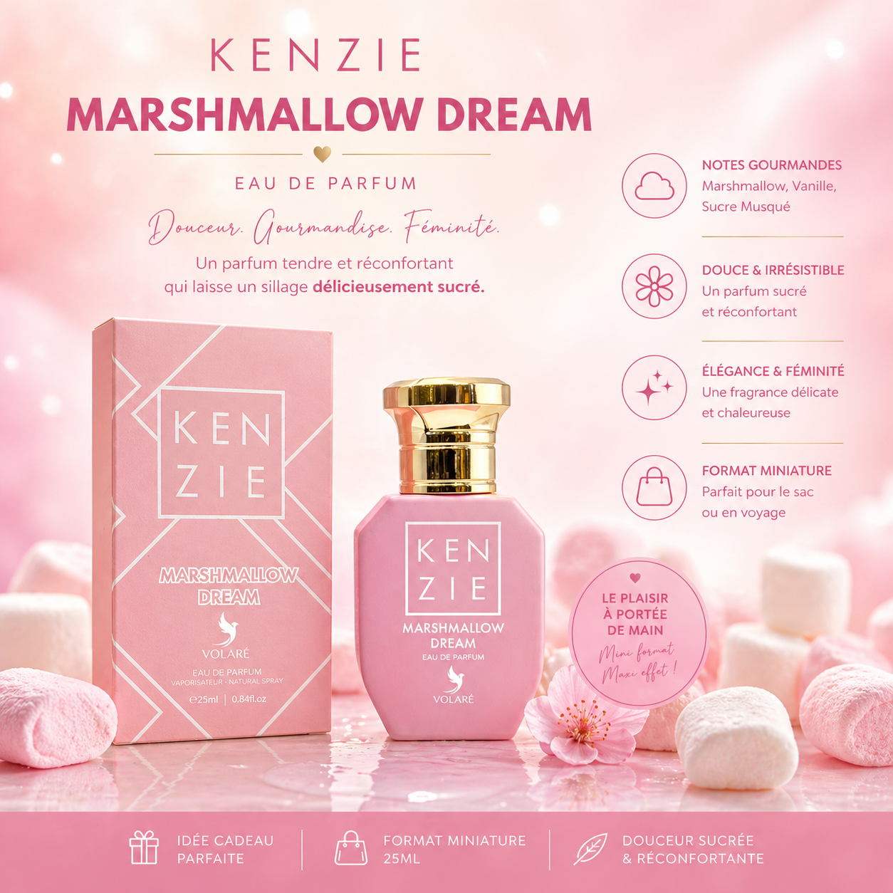 Parfum femme MINIATURE KENZIE MARSHMALLOW DREAM 25ML