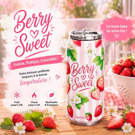 Cannettes isotherme Berry Sweet été