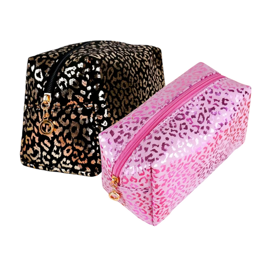 Accessoires trousse léopard