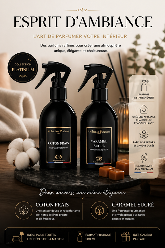 Maison spray ambiance collection platinum prestige