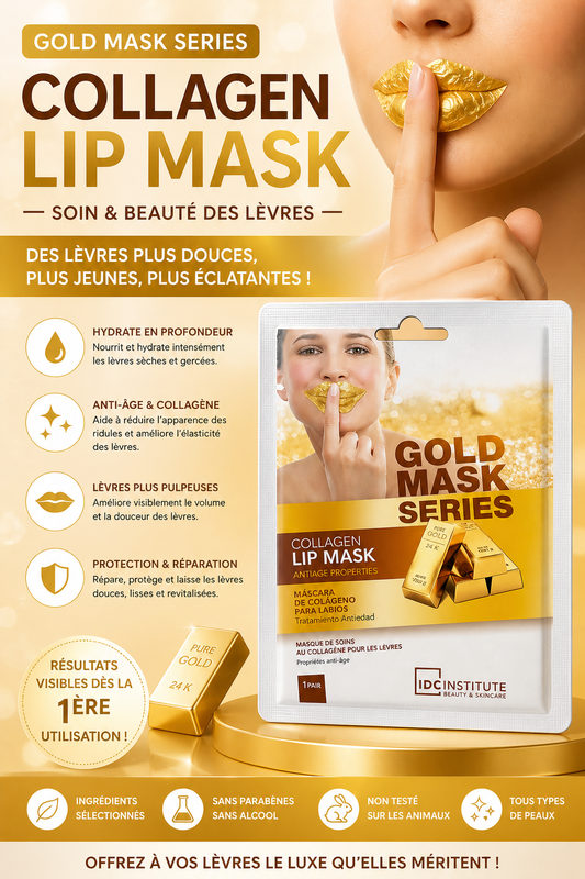 Routine visage Gold Masque  au CollagèneCrèmes anti-rides et anti-âge