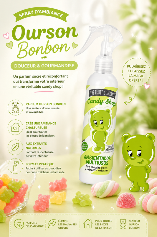 Maison spray intérieur bonbon ourson🍬