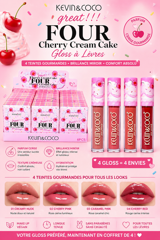 Lèvres  4 Gloss  Kevin & Coco