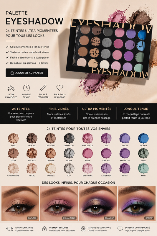Yeux Palette 24 Fards IDC