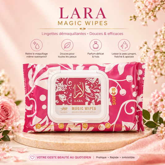 Soins corps lingette yara candy