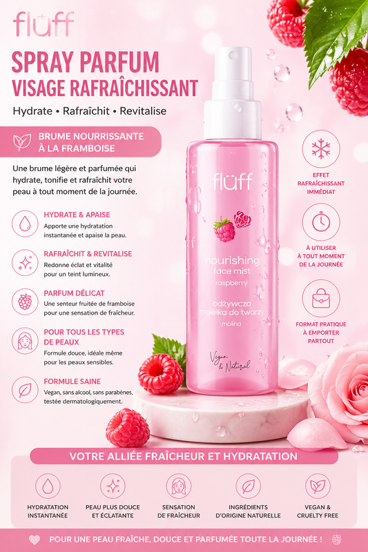 Routine Visage Brume Visage Framboise