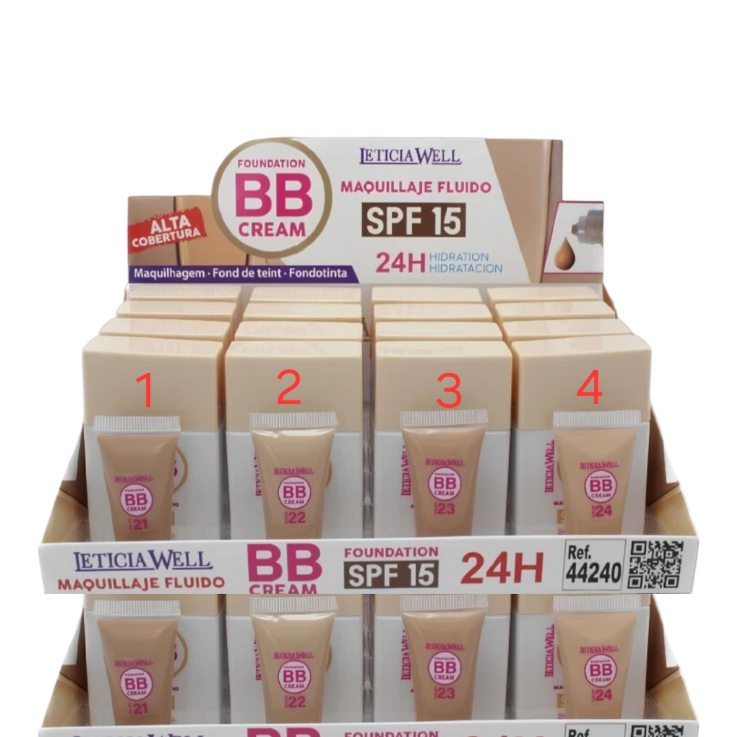 Teint BB CREAM SPF 15 – 24H