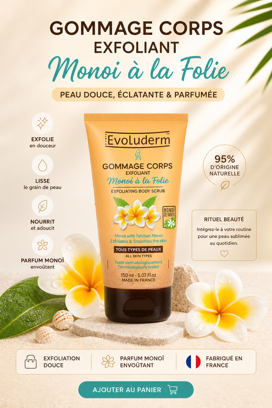 Gamme Evoluderm gommage