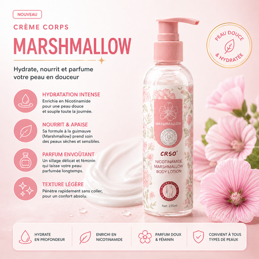Soins corps creme yara marshmallow