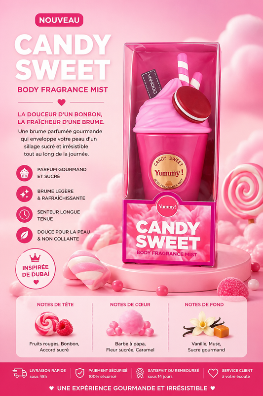 Brume corporelle "yummy candy sweet!"