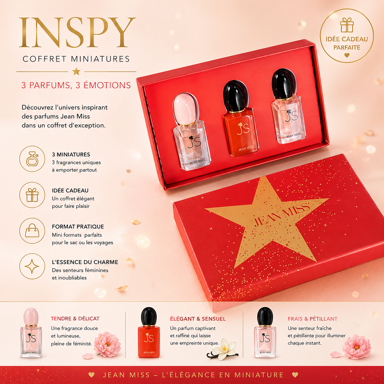 Parfum coffret parfum miniatures