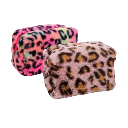 Accessoires trousse léopard